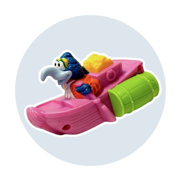 The Muppets Treasure Island Disney Action Figure Toy: Gonzo Paddle Boat - Picture 1 of 5